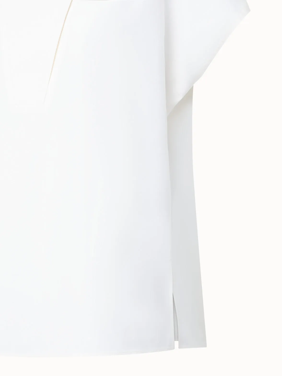 Cotton Blouse with Biker Collar