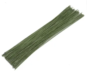 Covered Floral Wire - Green