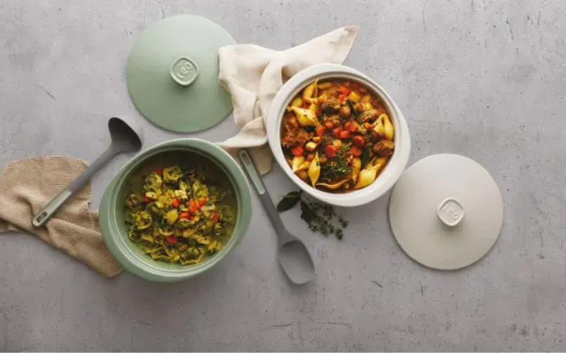 Covered Round Baking Dish Balance 4.5L Sage