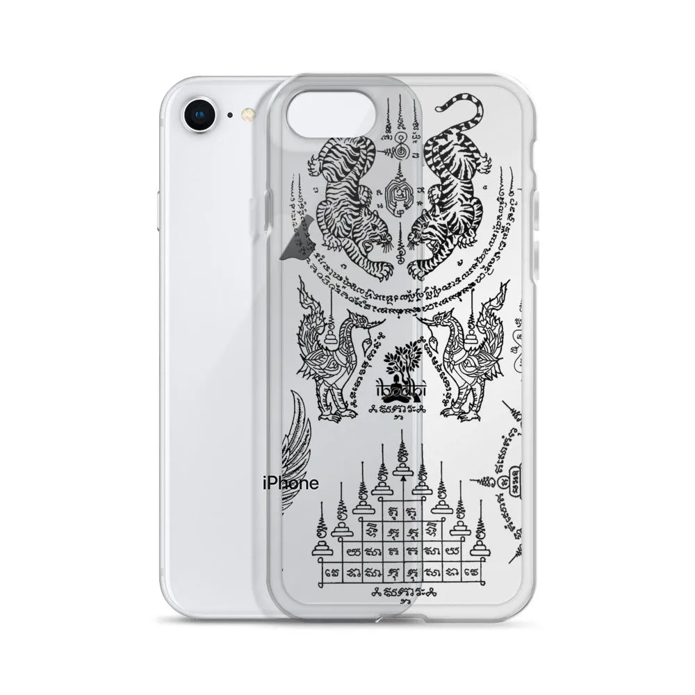 Covered With Sacred Thai Buddhist Tattoos iPhone Case