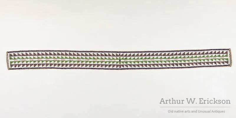 Cree Loom Beaded Panel