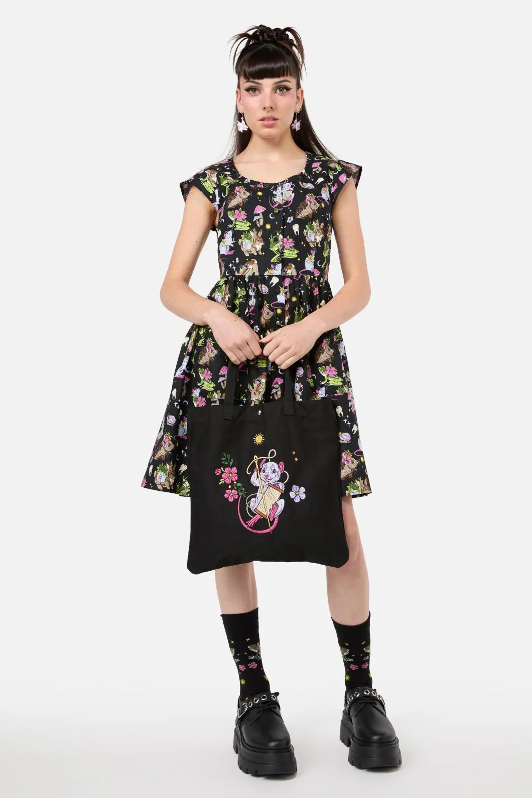 Critters Canvas Tote