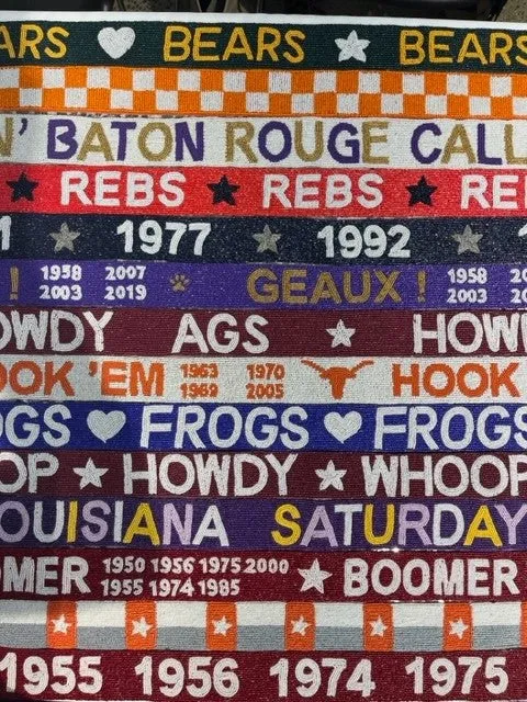 Custom Team Beaded Spirit Straps