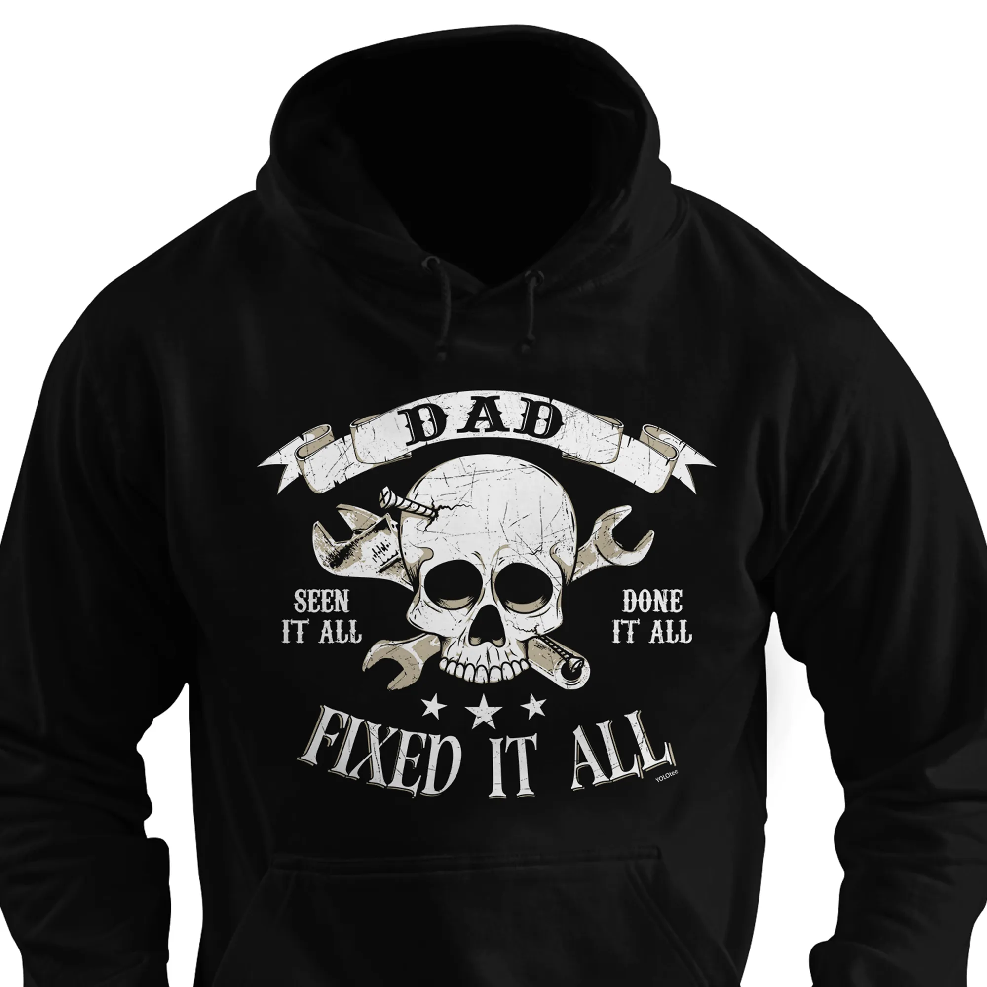 Dad Seen It All Done It All Fixed It All (Skull)