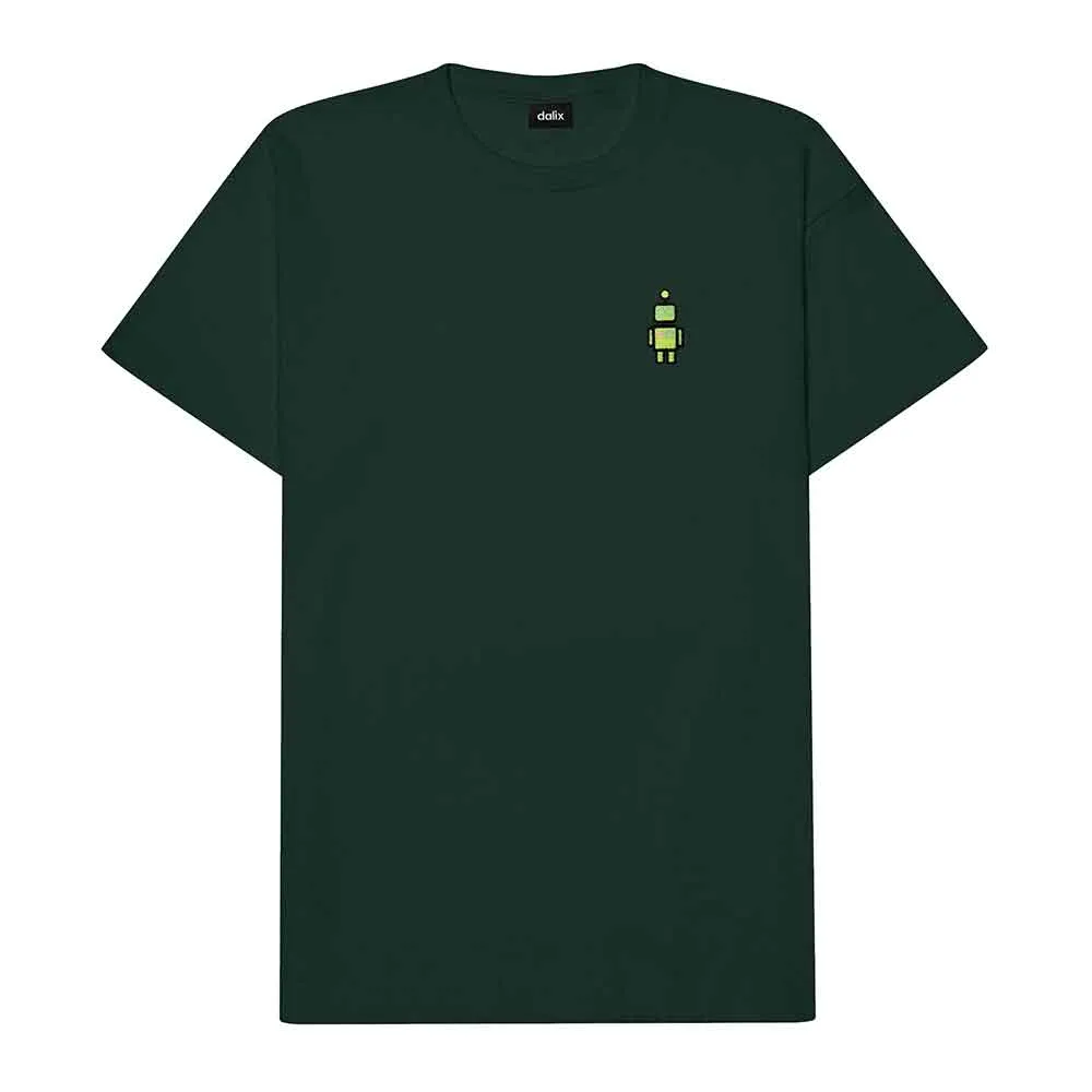 Dalix Robot Relaxed Tee (Glow in the Dark)