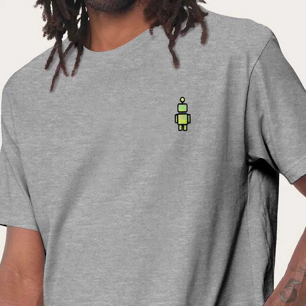 Dalix Robot Relaxed Tee (Glow in the Dark)