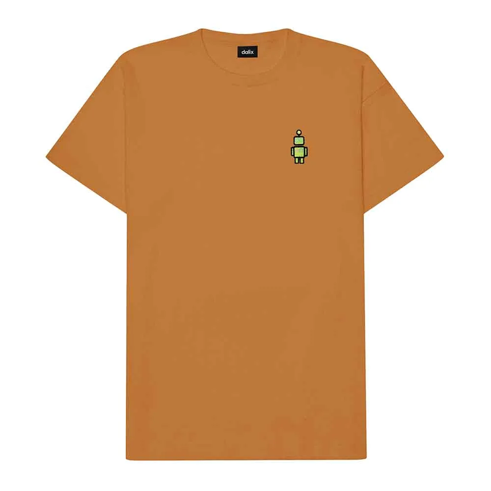 Dalix Robot Relaxed Tee (Glow in the Dark)