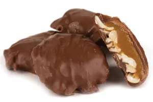 Dark Chocolate Covered Cashew Patty 5LB Bulk