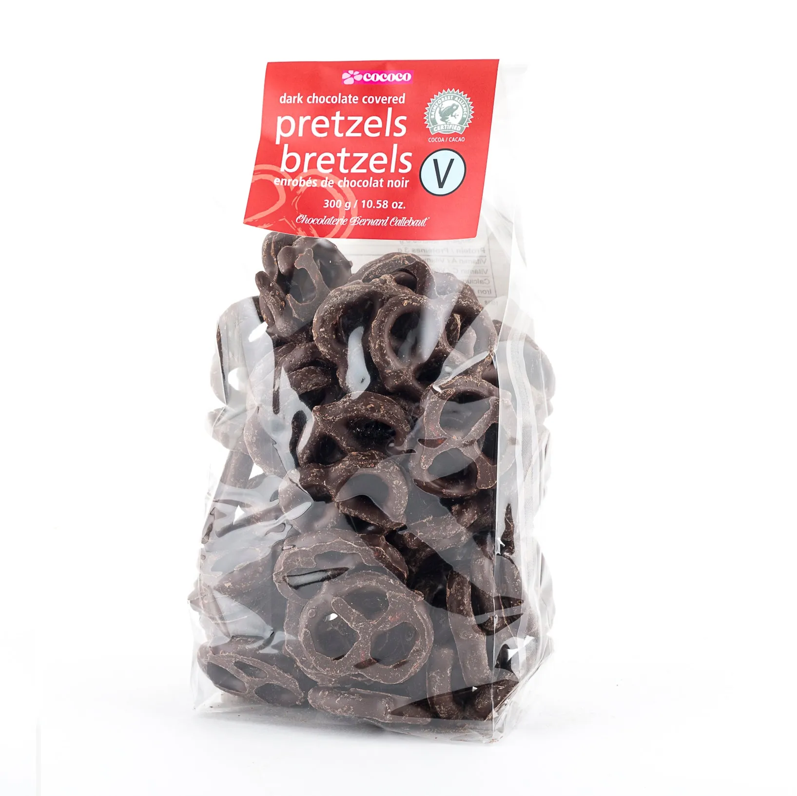 Dark Chocolate Covered Pretzels, 300g