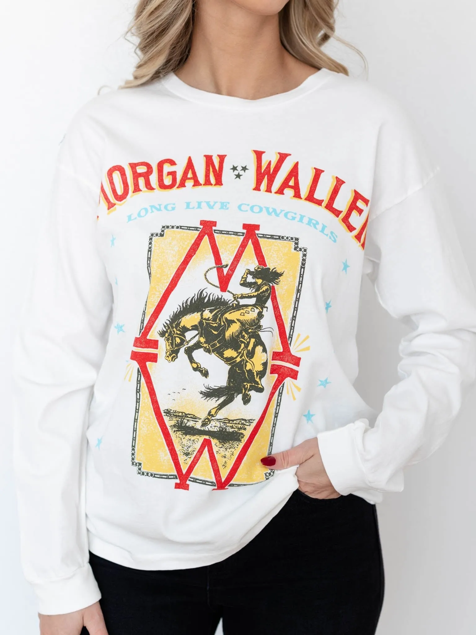 Daydreamer Morgan Wallen Long Live Cowgirls Long Sleeve Tee