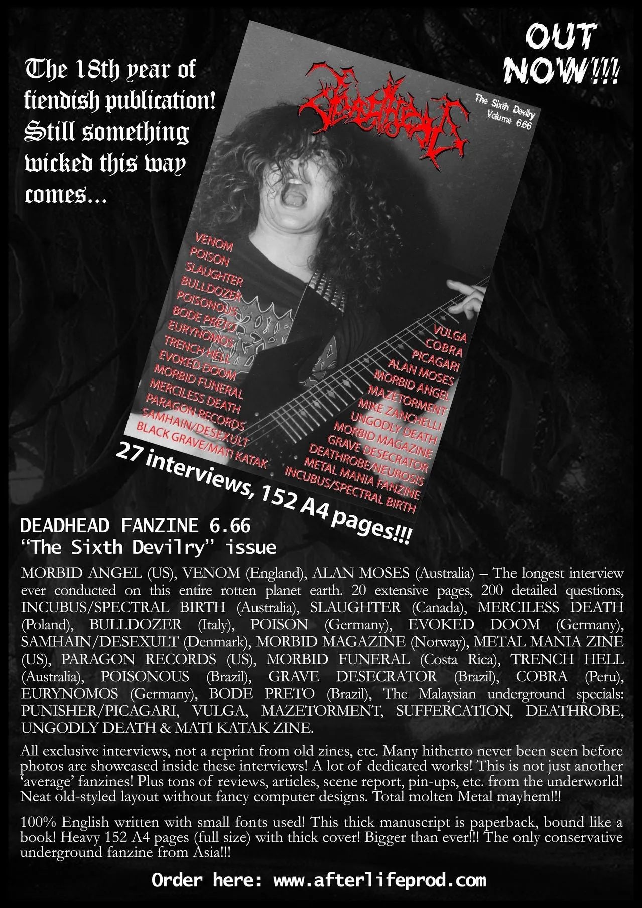 DEADHEAD #6.66 (The Sixth Devilry)