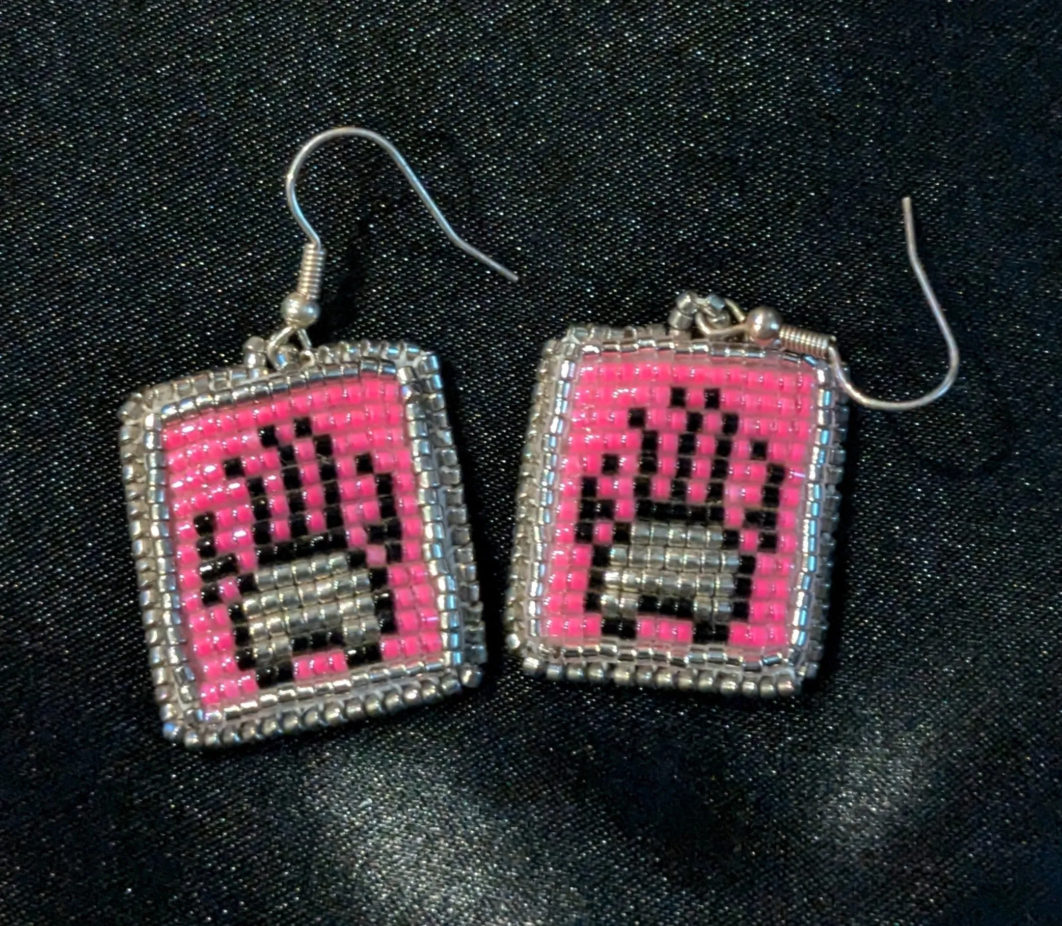 Delica Beaded Earrings