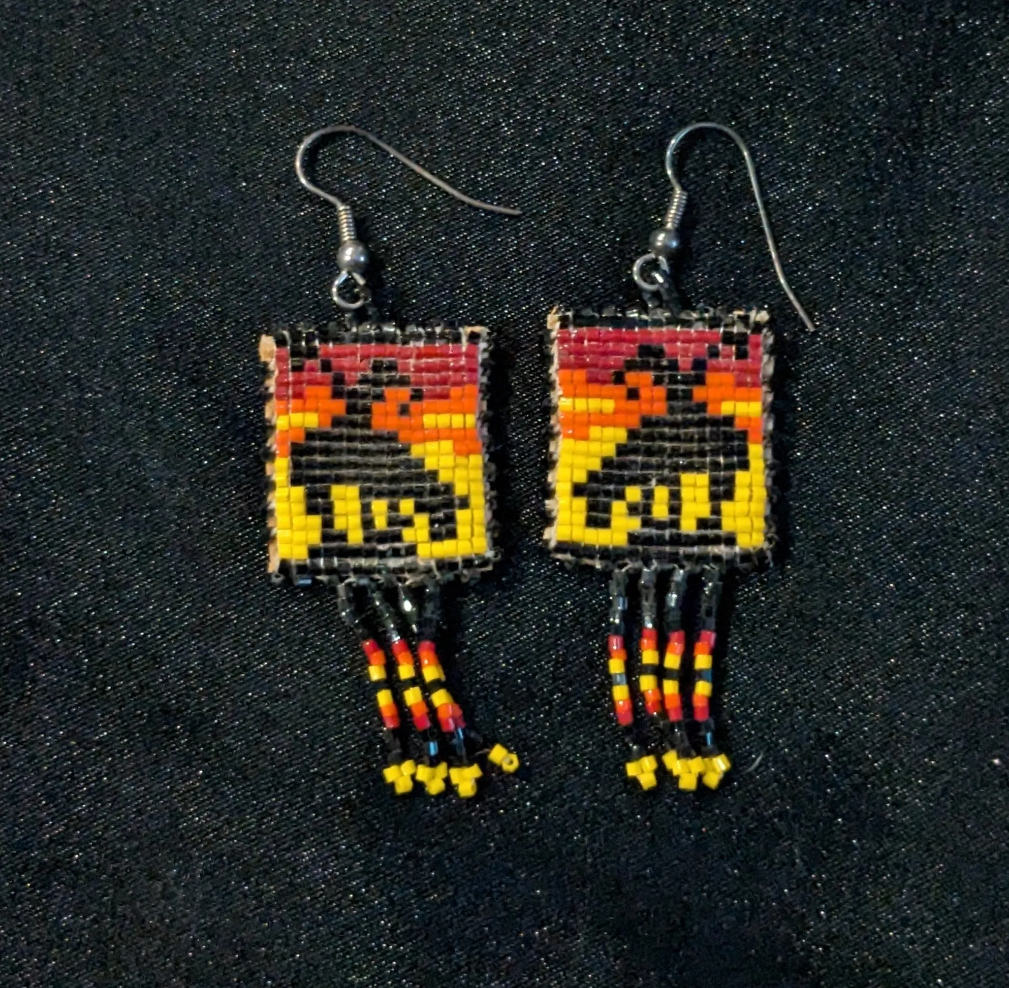 Delica Beaded Earrings