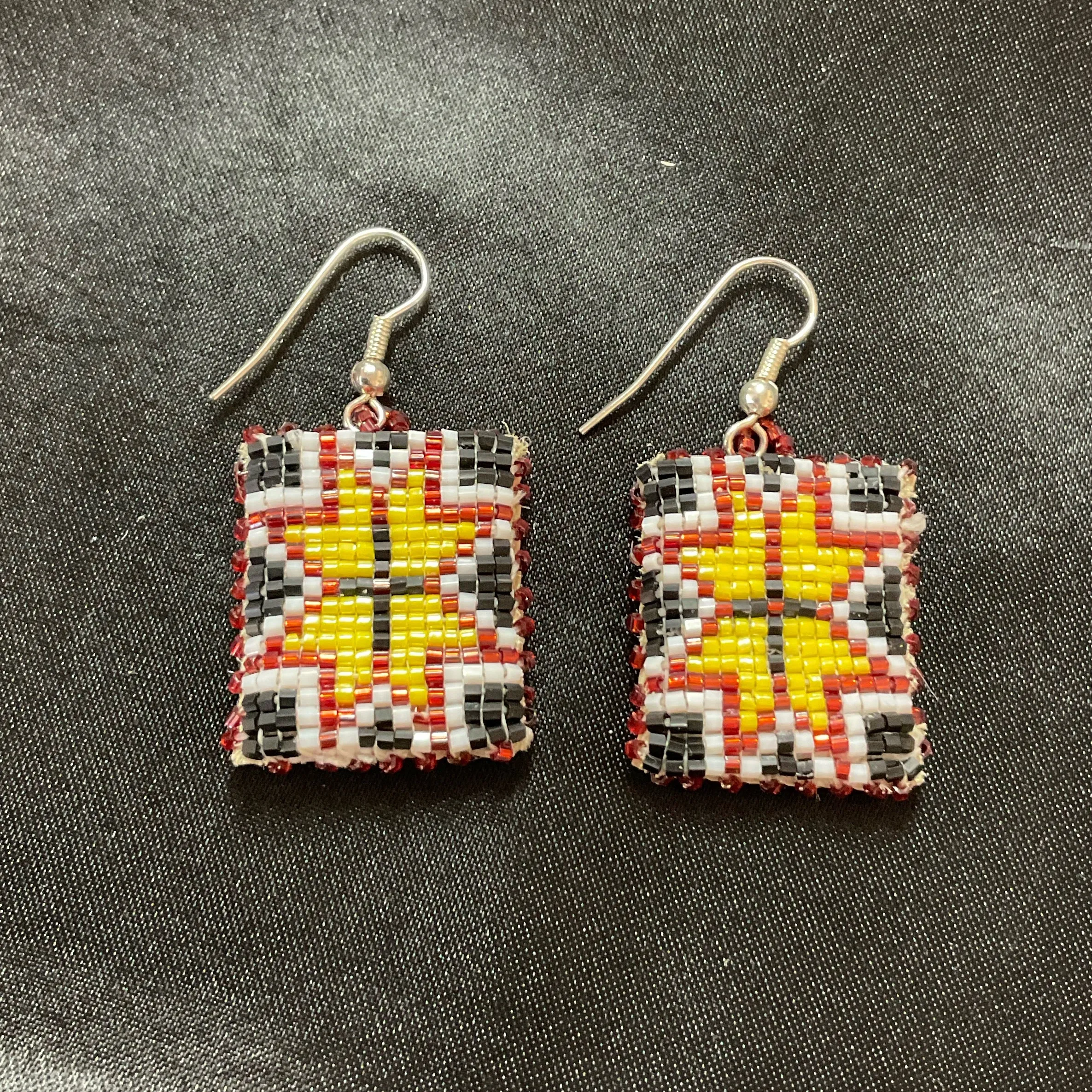 Delica Beaded Earrings
