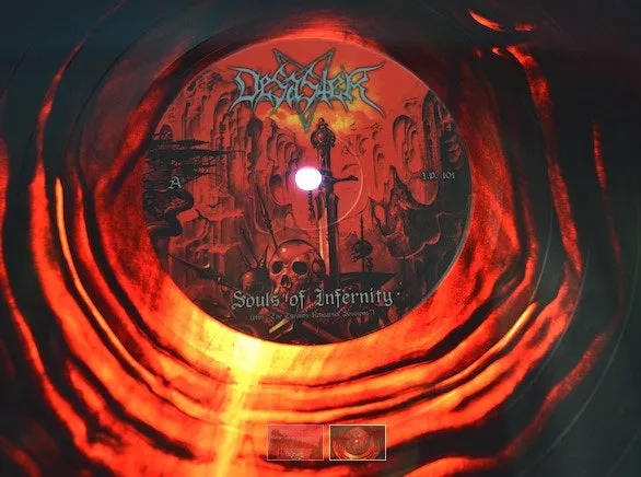 DESASTER - Souls of Infernity (The Tyrants Rehearsal Sessions) LP