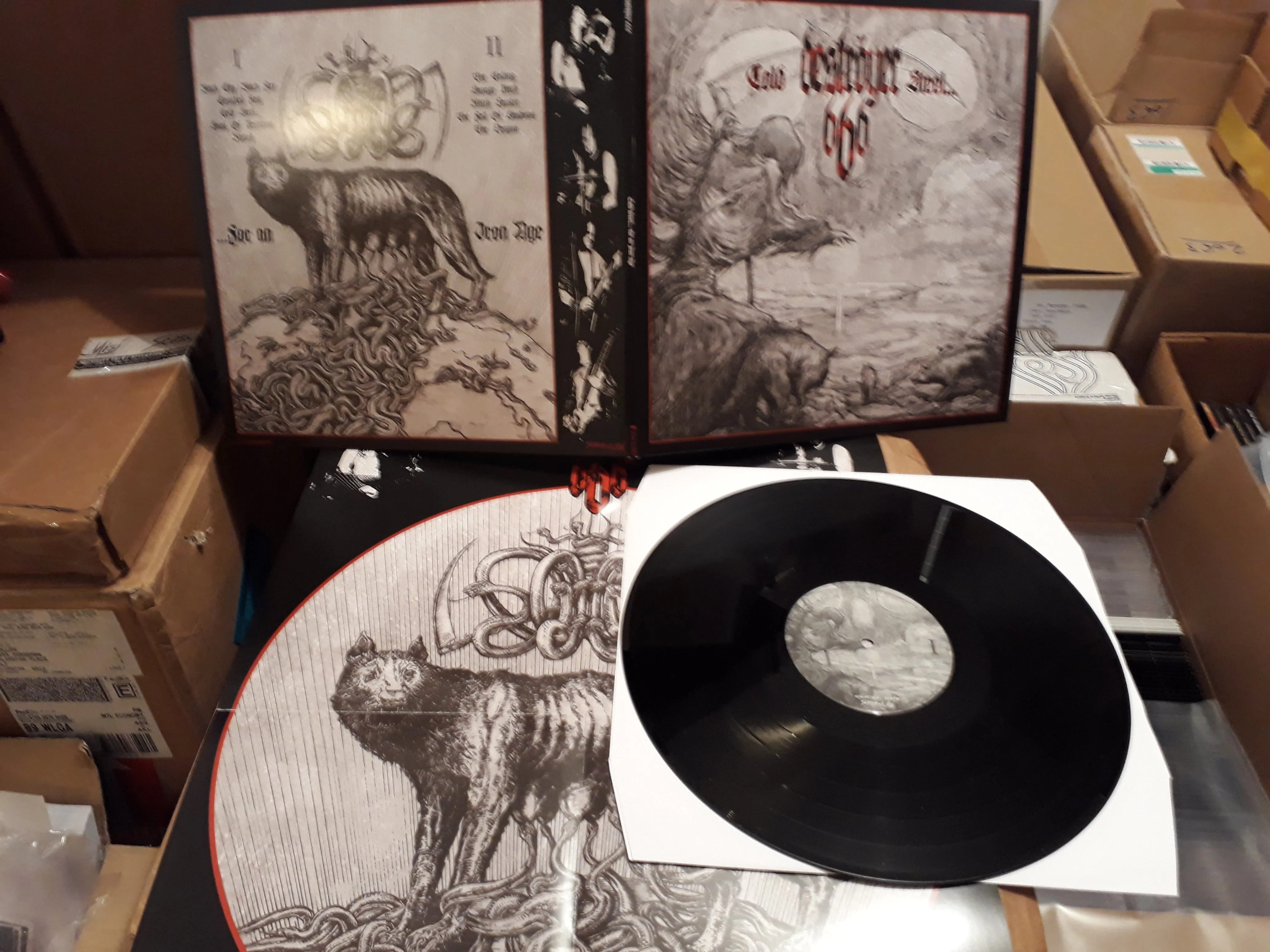 DESTRÖYER 666 (AUS) - 2002 - Cold Steel For An Iron Age LP (2021 Reissue)