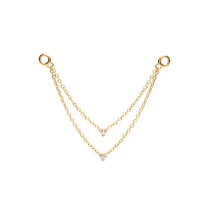 Diamond Swag Ear Charm
