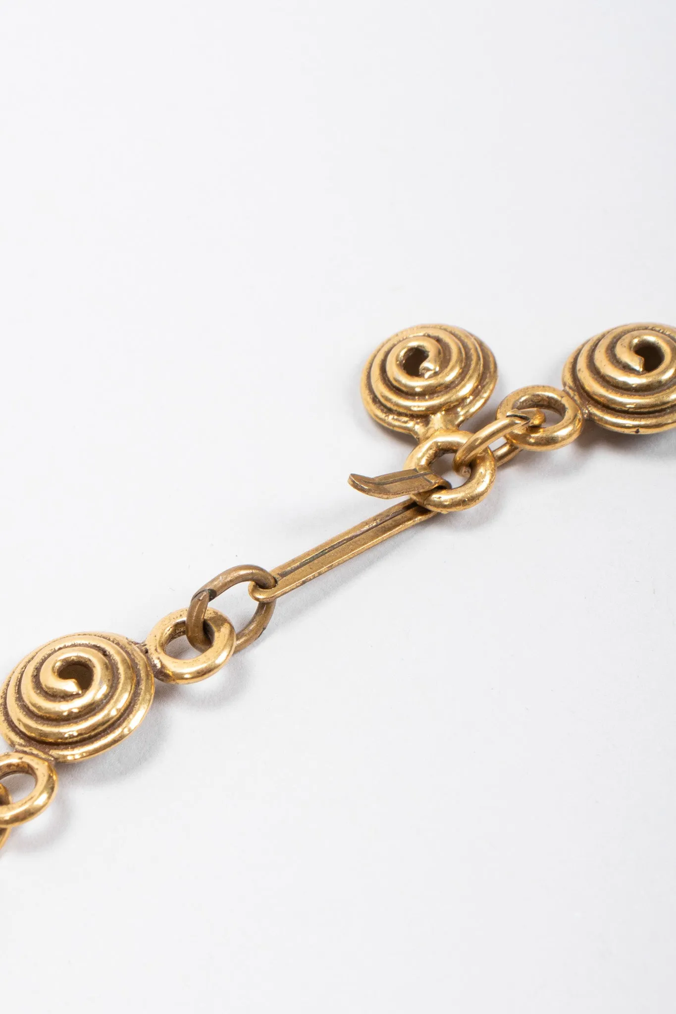 Diamond Swirl Bib Necklace
