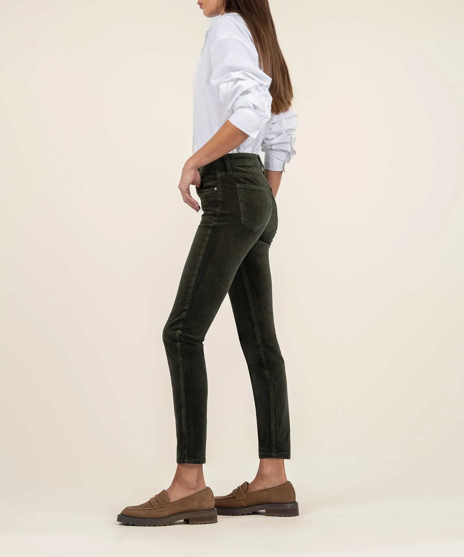 Diana Corduroy Relaxed Fit Skinny - FINAL SALE