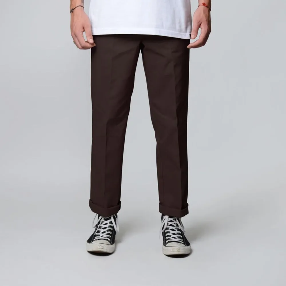 Dickies - 873 Relaxed Slim Mens Pants Chocolate Brown