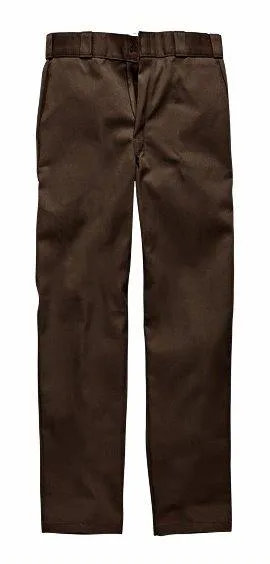 Dickies - 873 Relaxed Slim Mens Pants Chocolate Brown