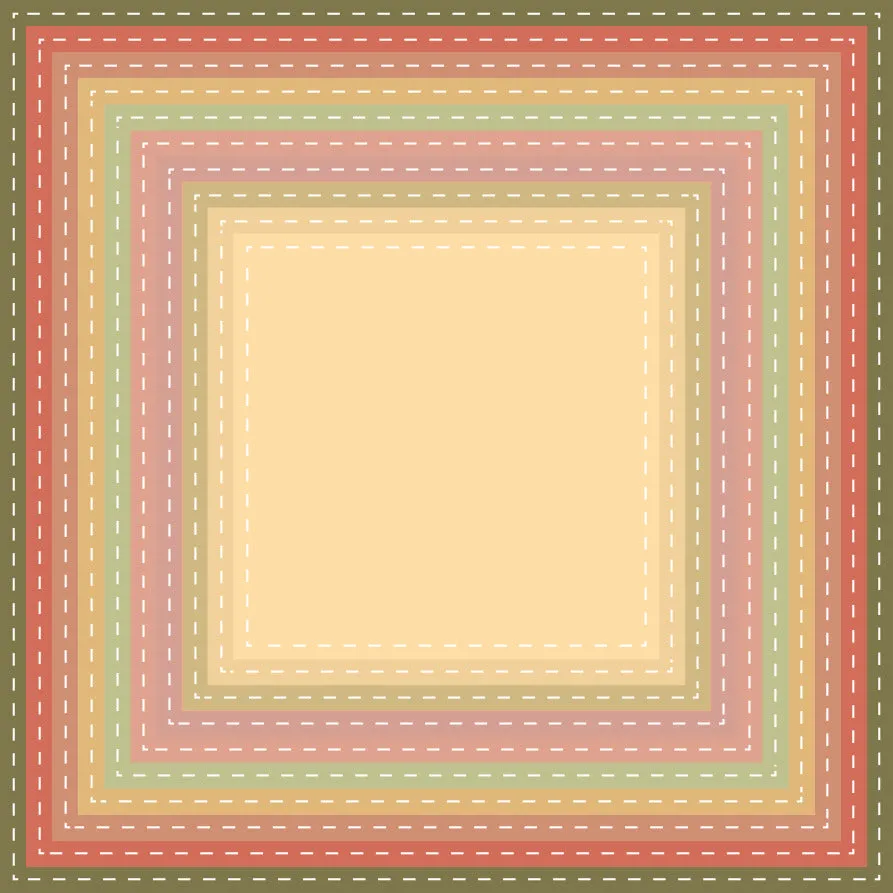 Die, Nesting Stitched Squares