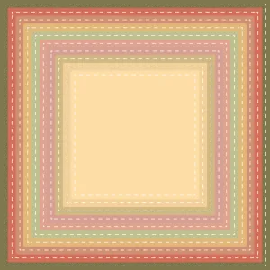 Die, Nesting Stitched Squares