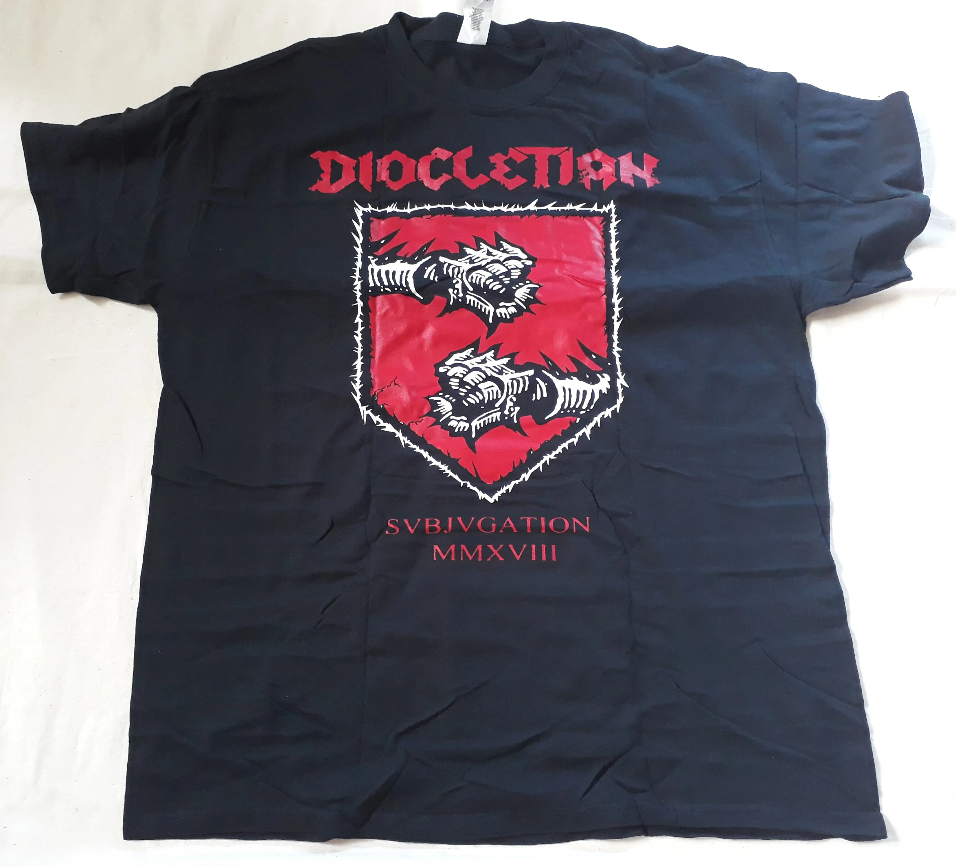 DIOCLETIAN (NZL) - Campaign Ov Svbjvgation MMXVIII MALE T-SHIRT