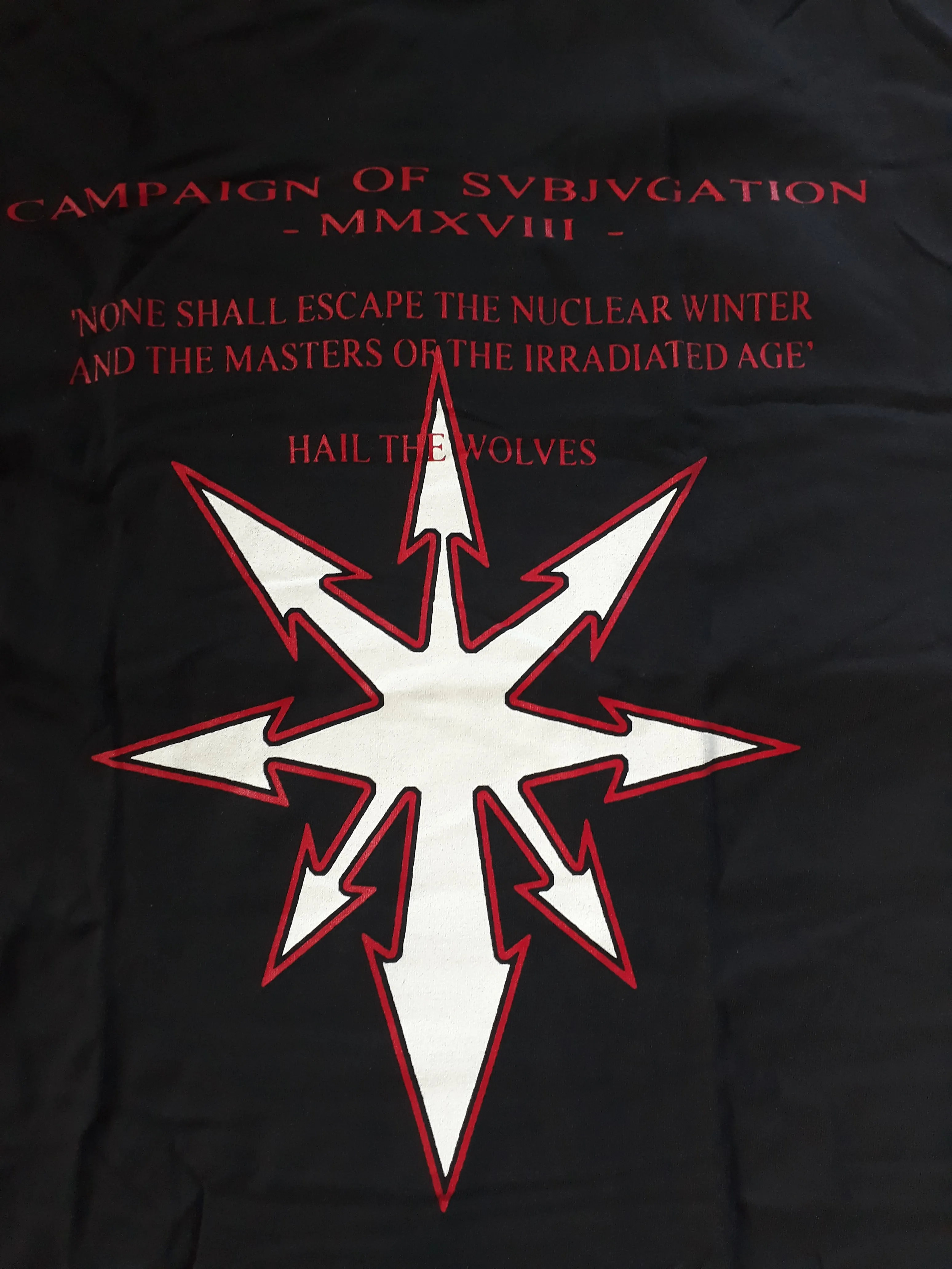 DIOCLETIAN (NZL) - Campaign Ov Svbjvgation MMXVIII MALE T-SHIRT