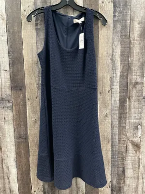 Dress Casual Midi By Loft In Navy, Size: S