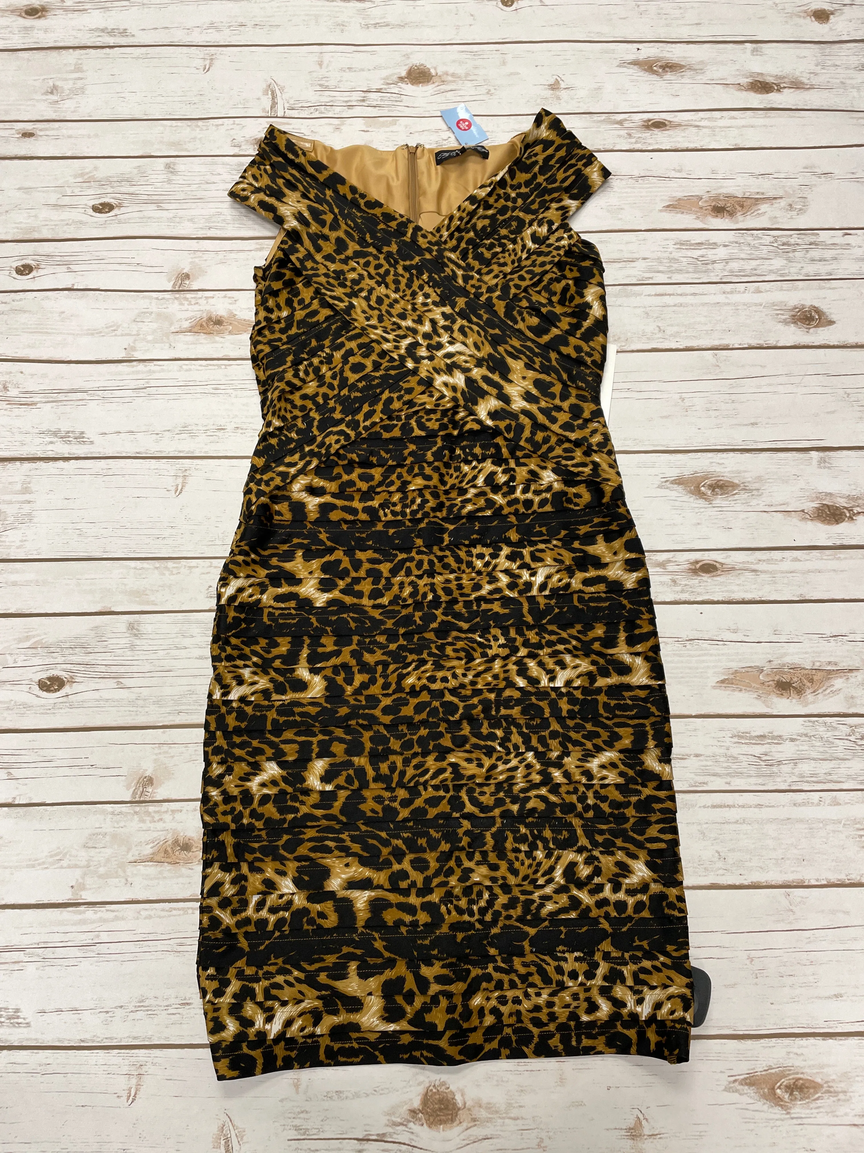 Dress Casual Short By Cme In Animal Print, Size: S