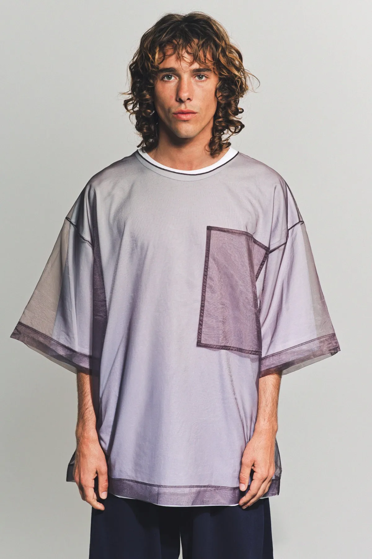 DRIES VAN NOTEN | HEATON LAYERED SHORT SLEEVE TEE