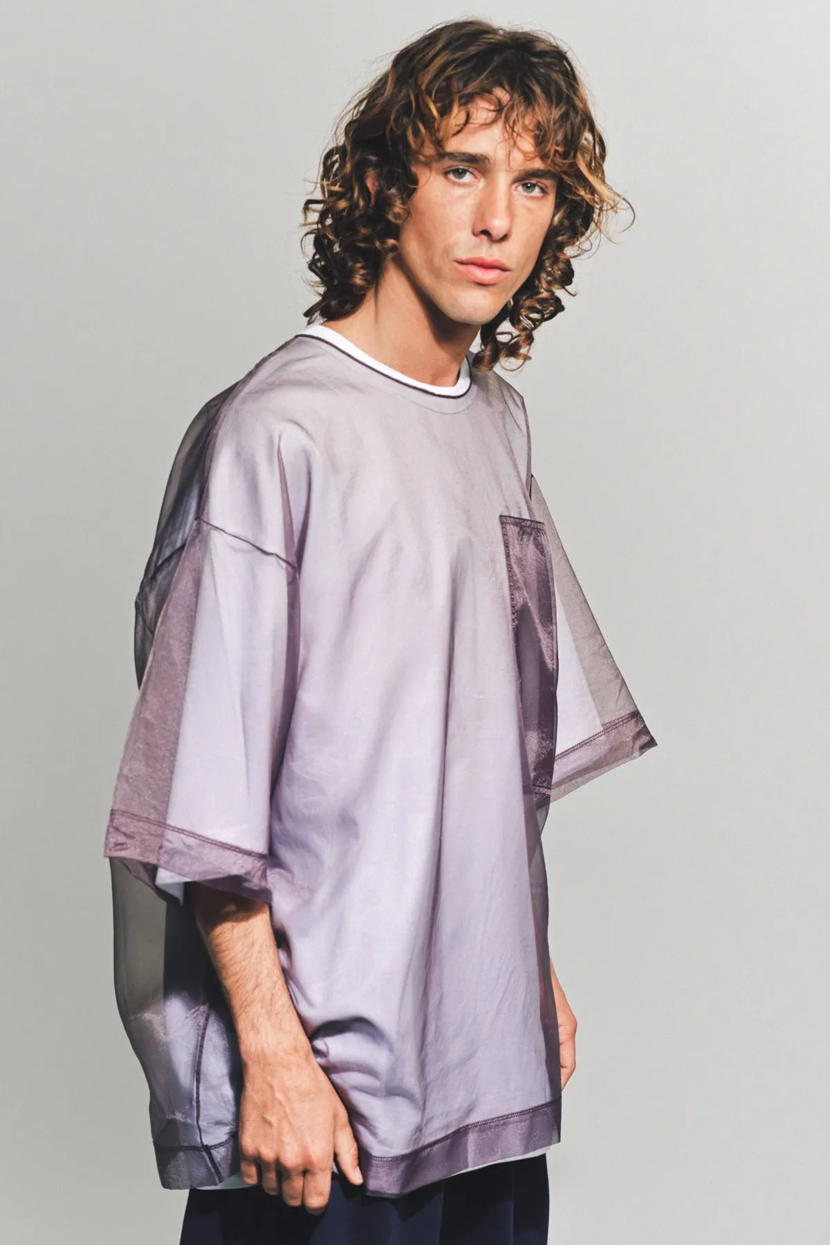 DRIES VAN NOTEN | HEATON LAYERED SHORT SLEEVE TEE