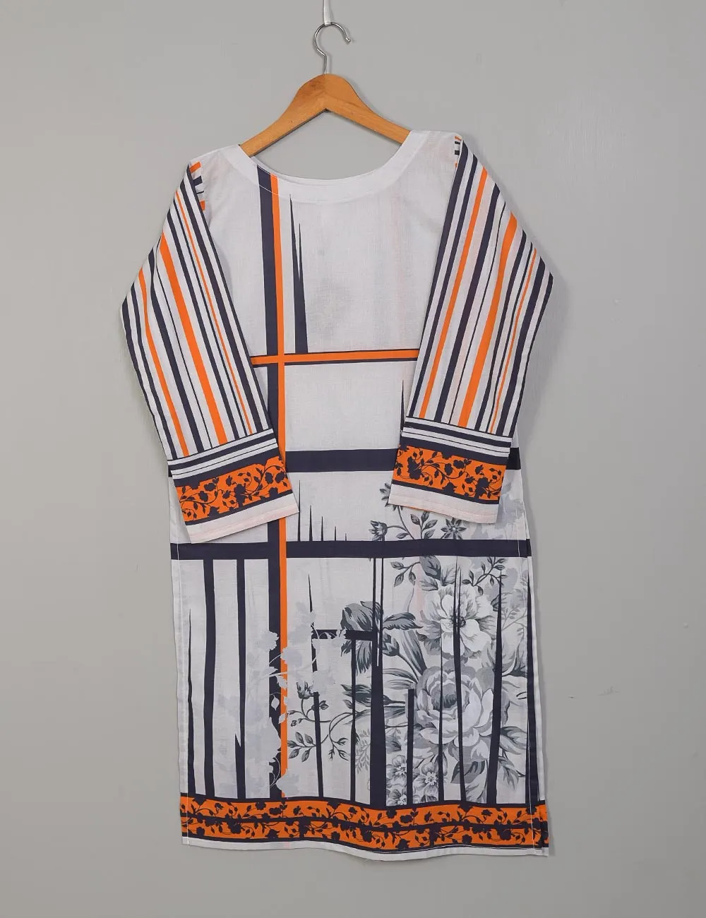 ELT-01 - Digital Lawn Printed Stitched Kurti