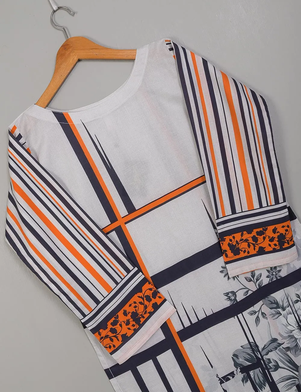 ELT-01 - Digital Lawn Printed Stitched Kurti