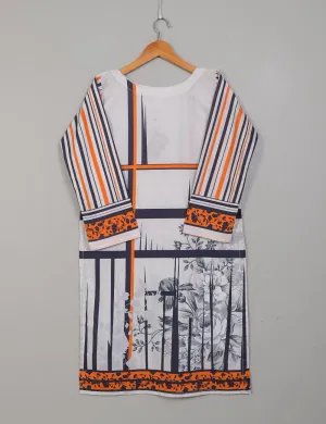 ELT-01 - Digital Lawn Printed Stitched Kurti