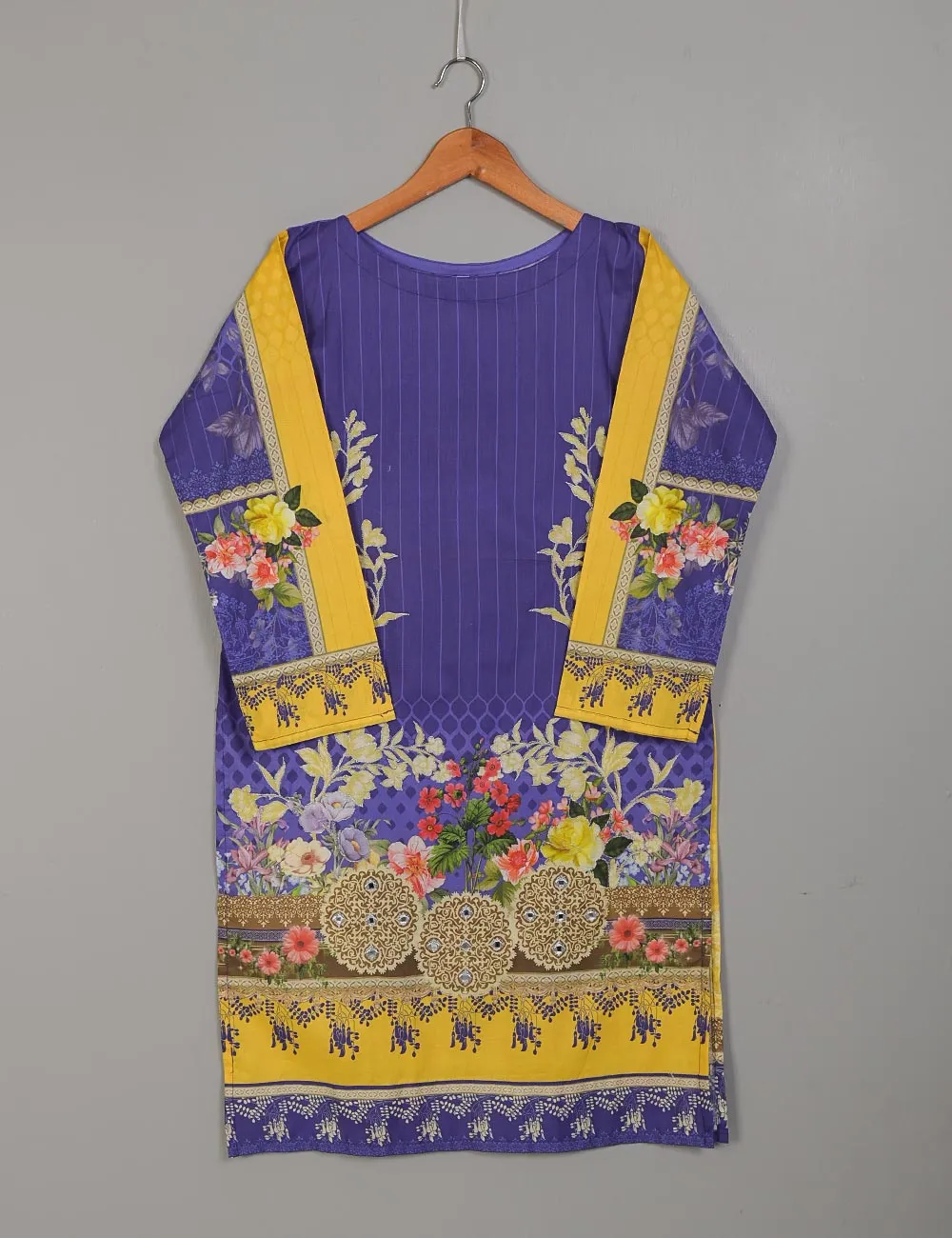 ELT-09 - Digital Lawn Printed Stitched Kurti