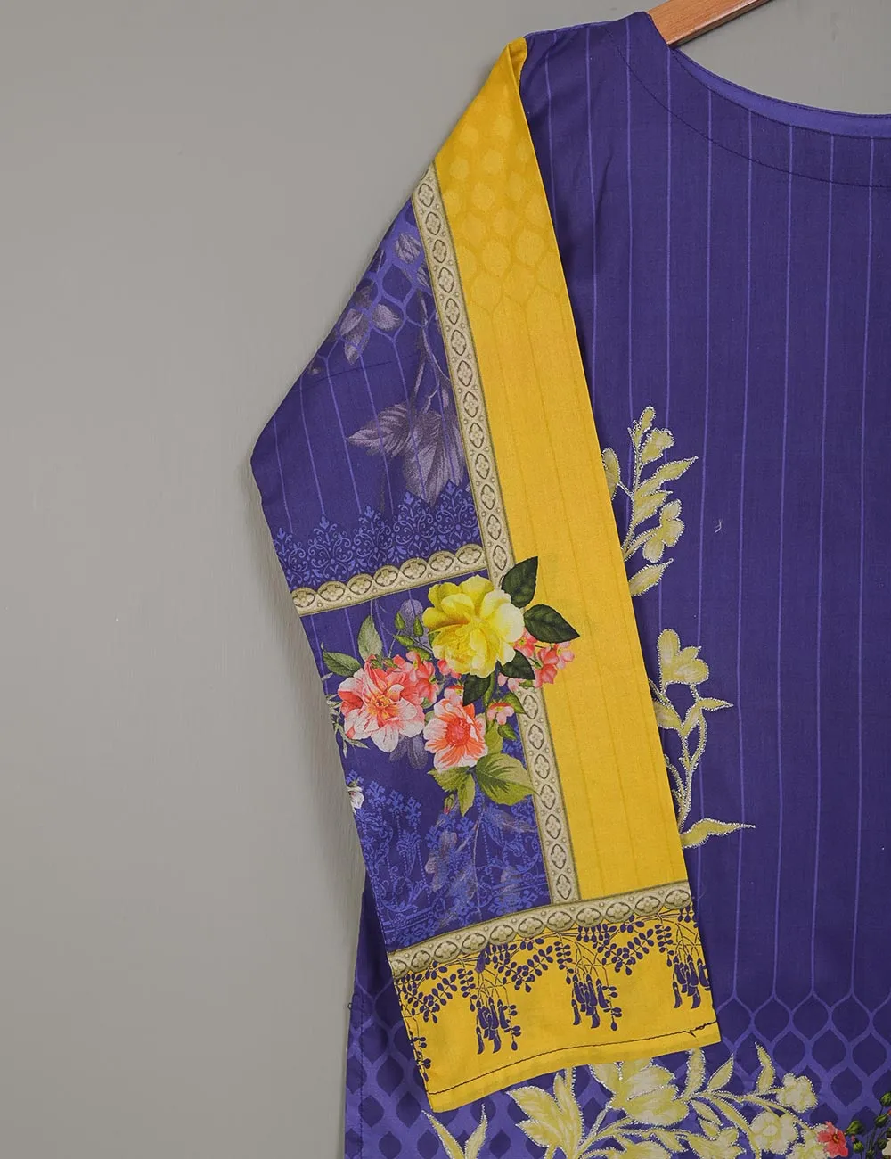 ELT-09 - Digital Lawn Printed Stitched Kurti