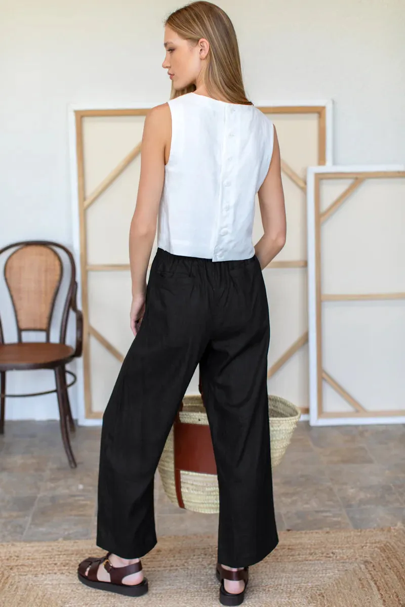 Emerson Fry - Studio Boxy Pant (Black Beauty)
