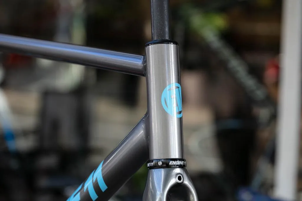 Engine11 CritD Track Frameset - Gunmetal - Extra Large