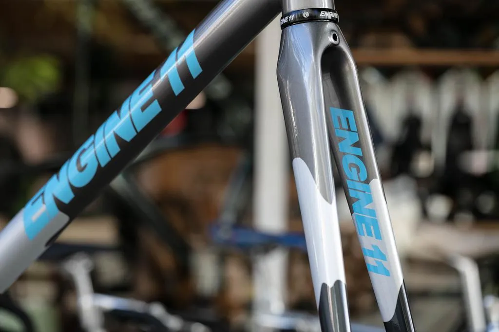 Engine11 CritD Track Frameset - Gunmetal - Extra Large