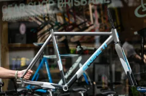 Engine11 CritD Track Frameset - Gunmetal - Medium