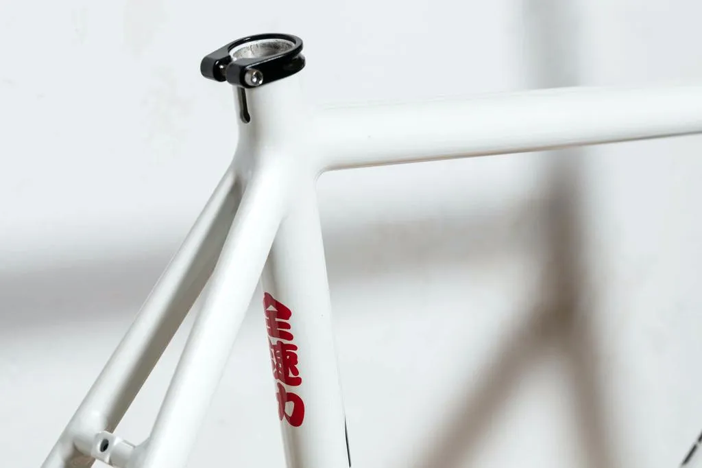 Engine11 CritD Track Frameset - Red/White/Blue - Large