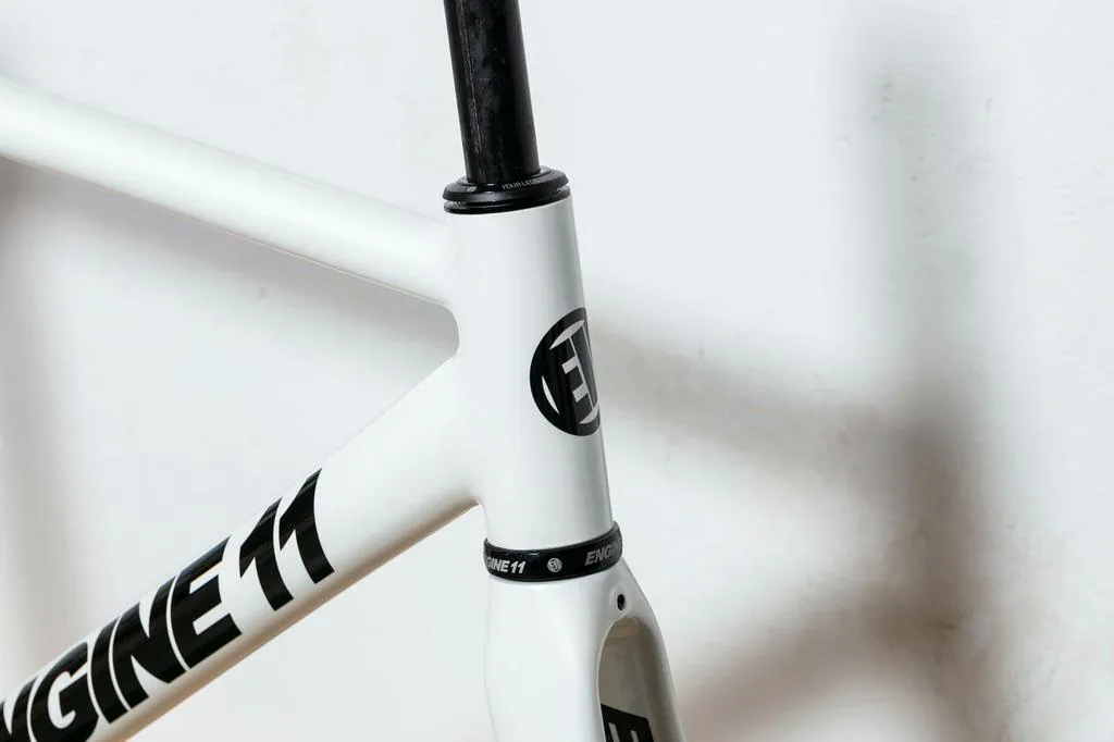 Engine11 CritD Track Frameset - Red/White/Blue - Large