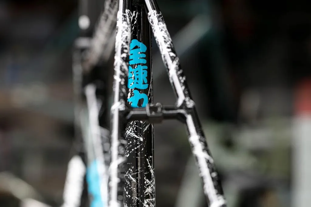 Engine11 Sprinter Track Frame - Black & White Splatter - Large