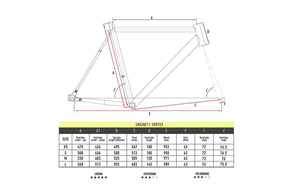 Engine11 Vortex Frameset - Beige/Brown - Large