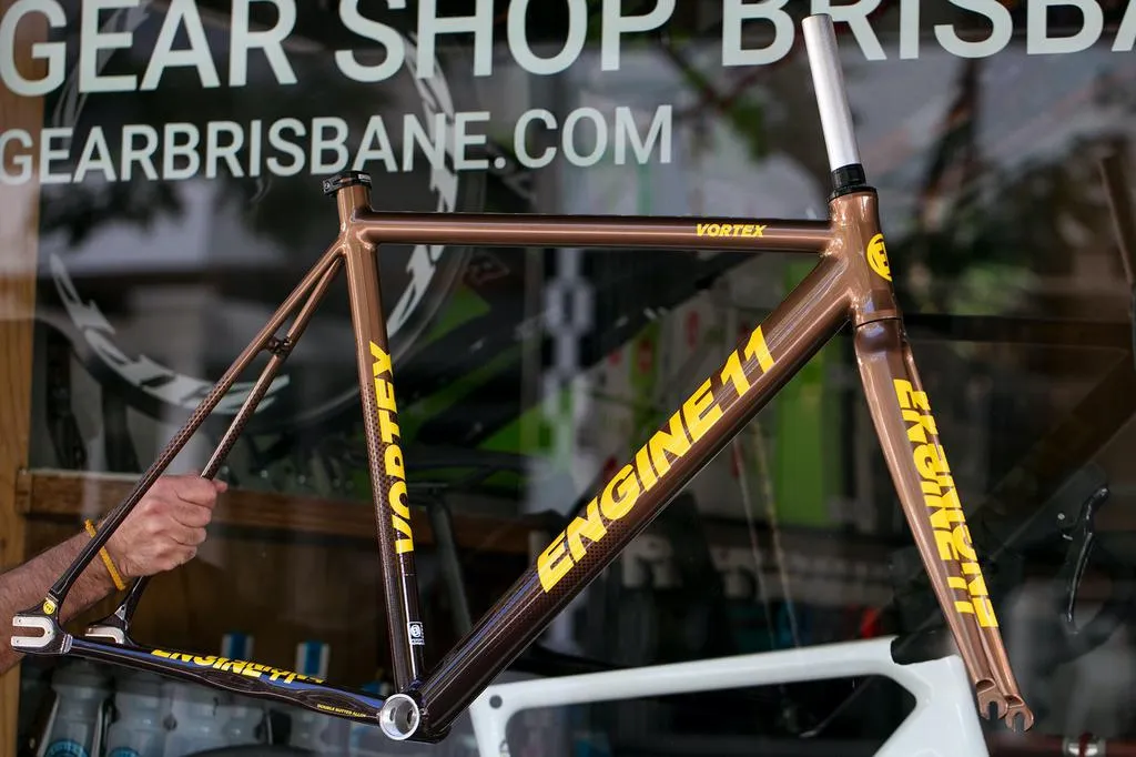 Engine11 Vortex Frameset - Metallic Brown - Medium