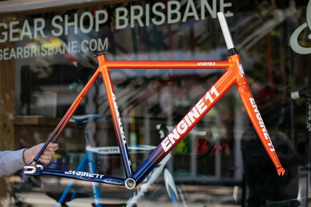 Engine11 Vortex Frameset - Orange/Navy - Medium