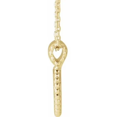 Engravable Beaded Necklace