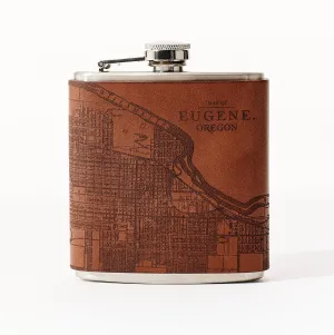 Eugene Map Flask